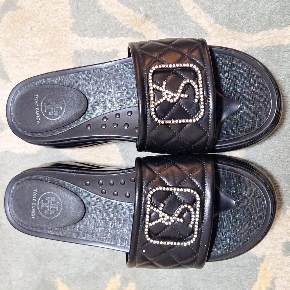 Tory Burch Speeds Black Platform